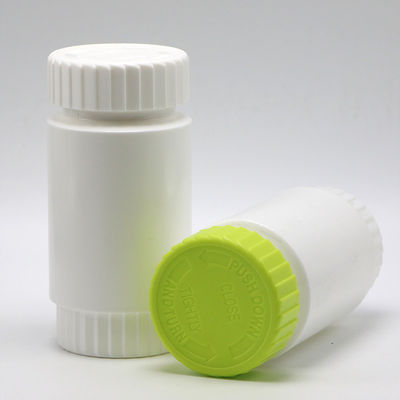 HDPE 175 ml Bottiglia di plastica a forma rotonda PE per farmaci