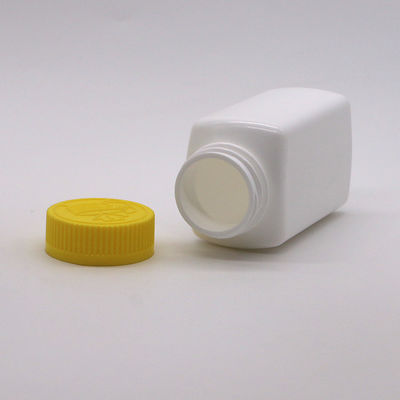 6OZ 180ml HDPE Forma Quadrata Pillola Bottiglia di Medicina per Medicina Nutrizione dietetica