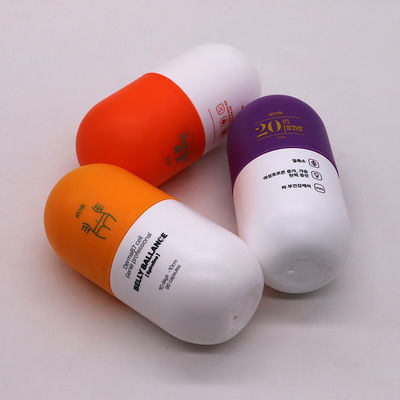 Materiale del colletto HDPE Capsula forma 6oz Bottiglie di plastica opache vuote con tappo a vite