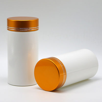 Farmacia Bottiglie di plastica HDPE da 200 ml con tappo a vite e forma cilindrica retta