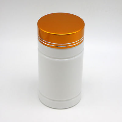 Farmacia Bottiglie di plastica HDPE da 200 ml con tappo a vite e forma cilindrica retta