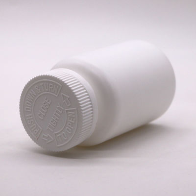 Bottiglia HDPE con tappo a vite per conservare in modo sicuro le pillole e le capsule
