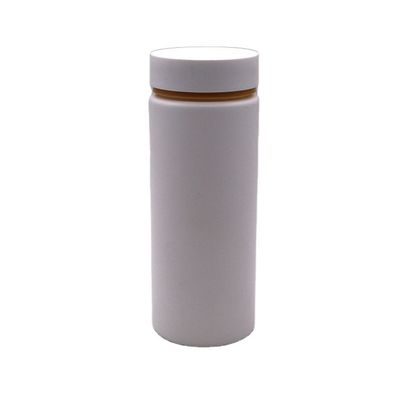 Farmacia 250 ml HDPE Bottiglia di pillole di plastica con due strati di cappucci in HDPE a colori personalizzati