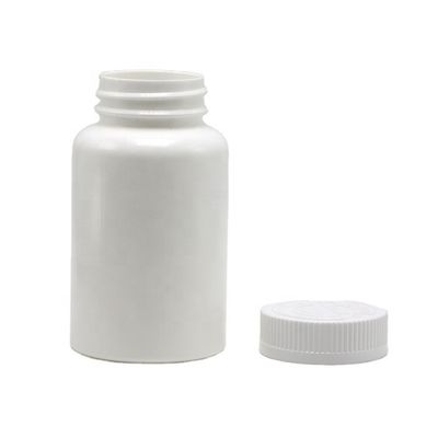 Bottiglia di plastica in HDPE con tappo a vite personalizzato da 250 ml per pillole di grado medico facile da aprire