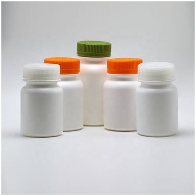 Bottiglia di plastica in HDPE con tappo a vite personalizzato da 250 ml per pillole di grado medico facile da aprire