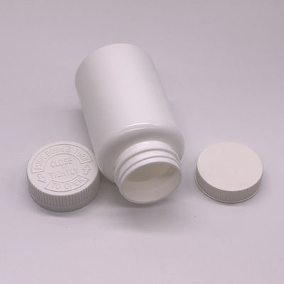 Bottiglia di plastica in HDPE con tappo a vite personalizzato da 250 ml per pillole di grado medico facile da aprire