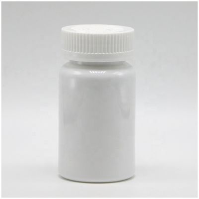 Bottiglia di compresse in plastica PET personalizzata a forma rotonda da 100 ml/3,4 oz per la conservazione dei medicinali