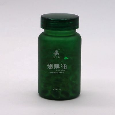 Bottiglia di compresse in plastica PET personalizzata a forma rotonda da 100 ml/3,4 oz per la conservazione dei medicinali